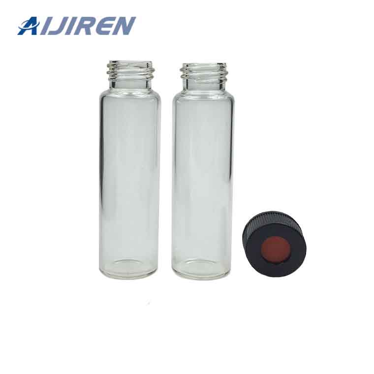 Clear Glass Sample Storage Vial