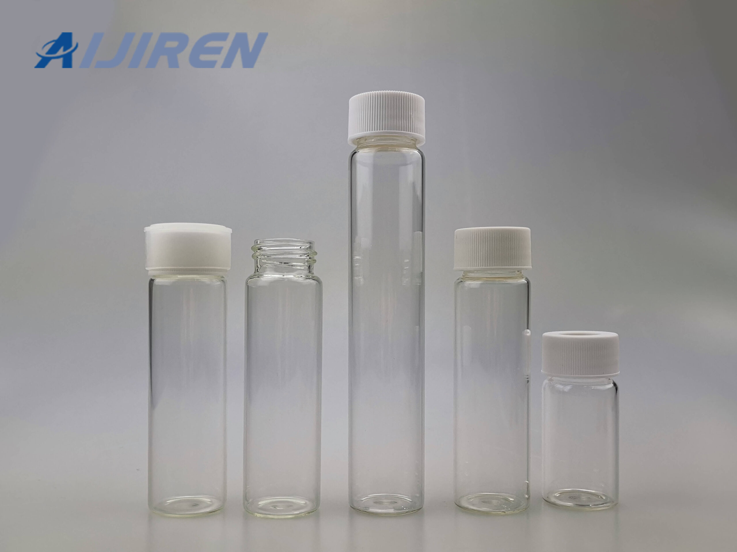 Clear Glass Sample Storage Vial for Sale