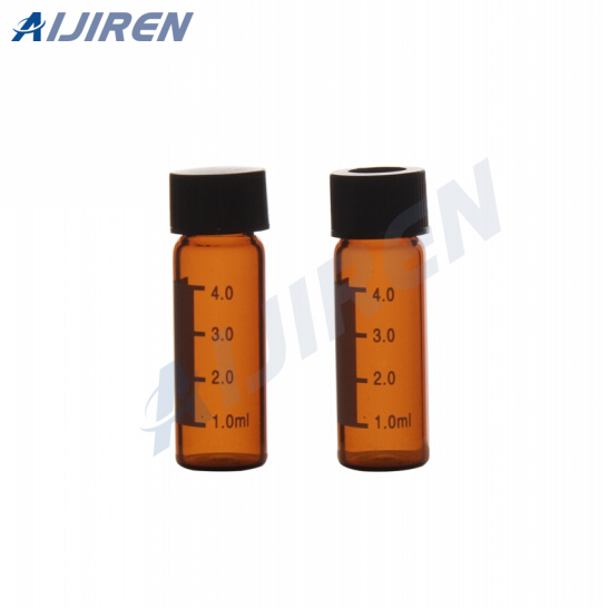 4ml Amber Vial with Label Area