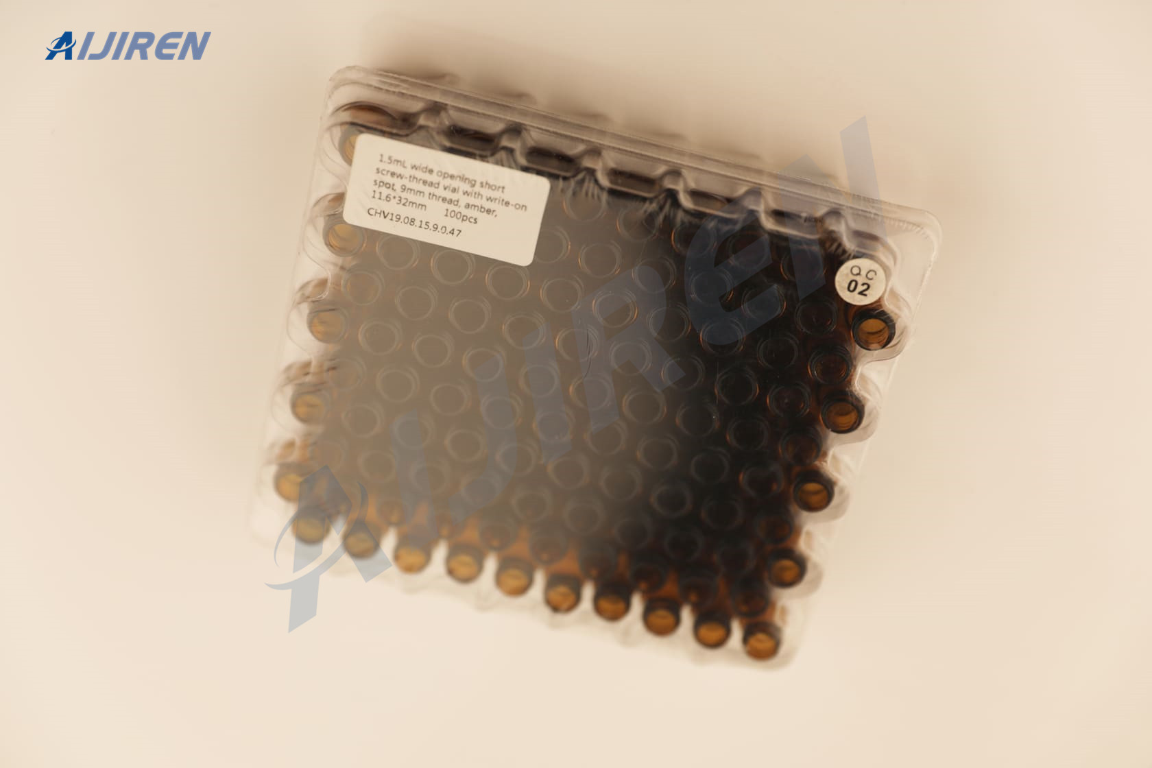 20ml headspace vial9mm Amber Glass Screw Neck Vials