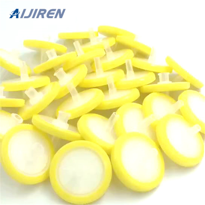 Wholesale Yellow PES Syringe Filter
