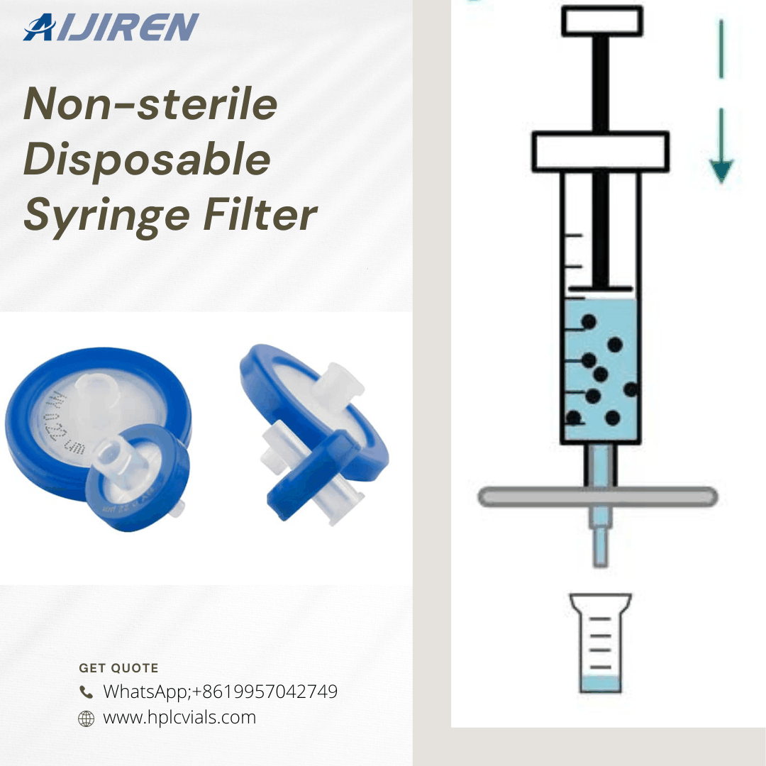 20ml headspace vialNon-sterile Disposable Syringe Filter