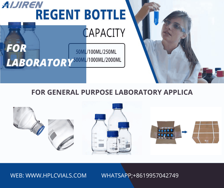 20ml headspace vialClear Reagent Bottle for Laboratory
