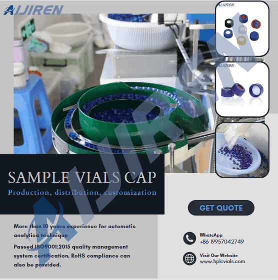 Sample vials cap manufacturer