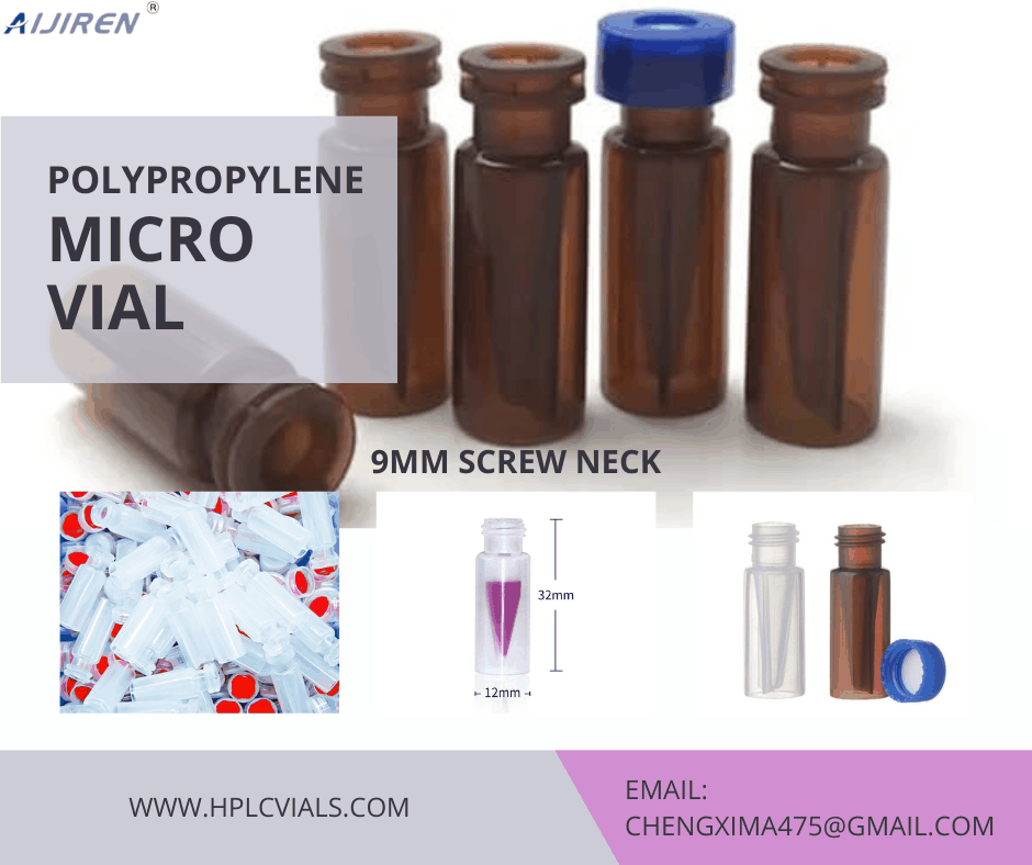HPLC Polypropylene Micro Sample Vial