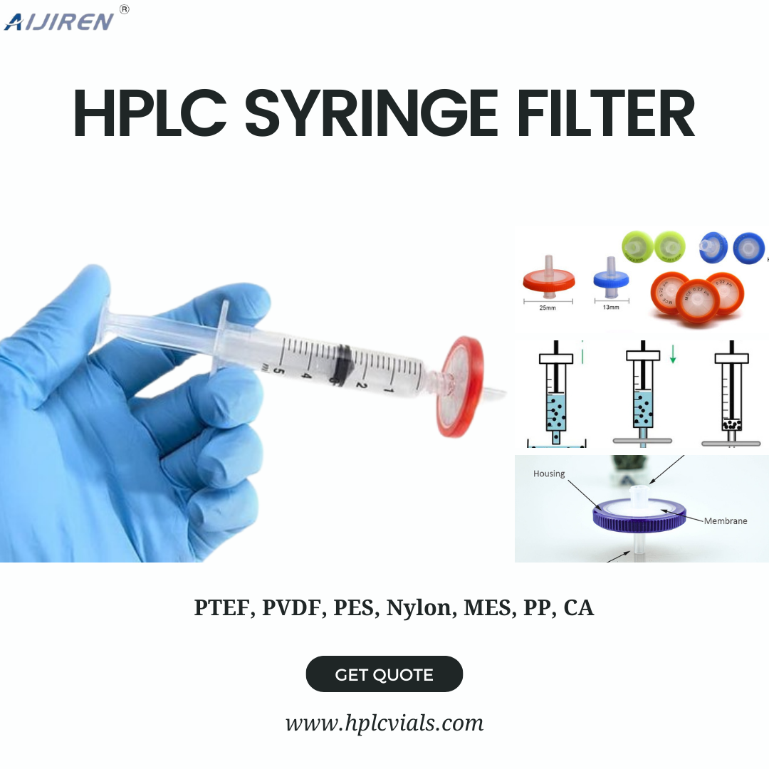 HPLC syringe filter