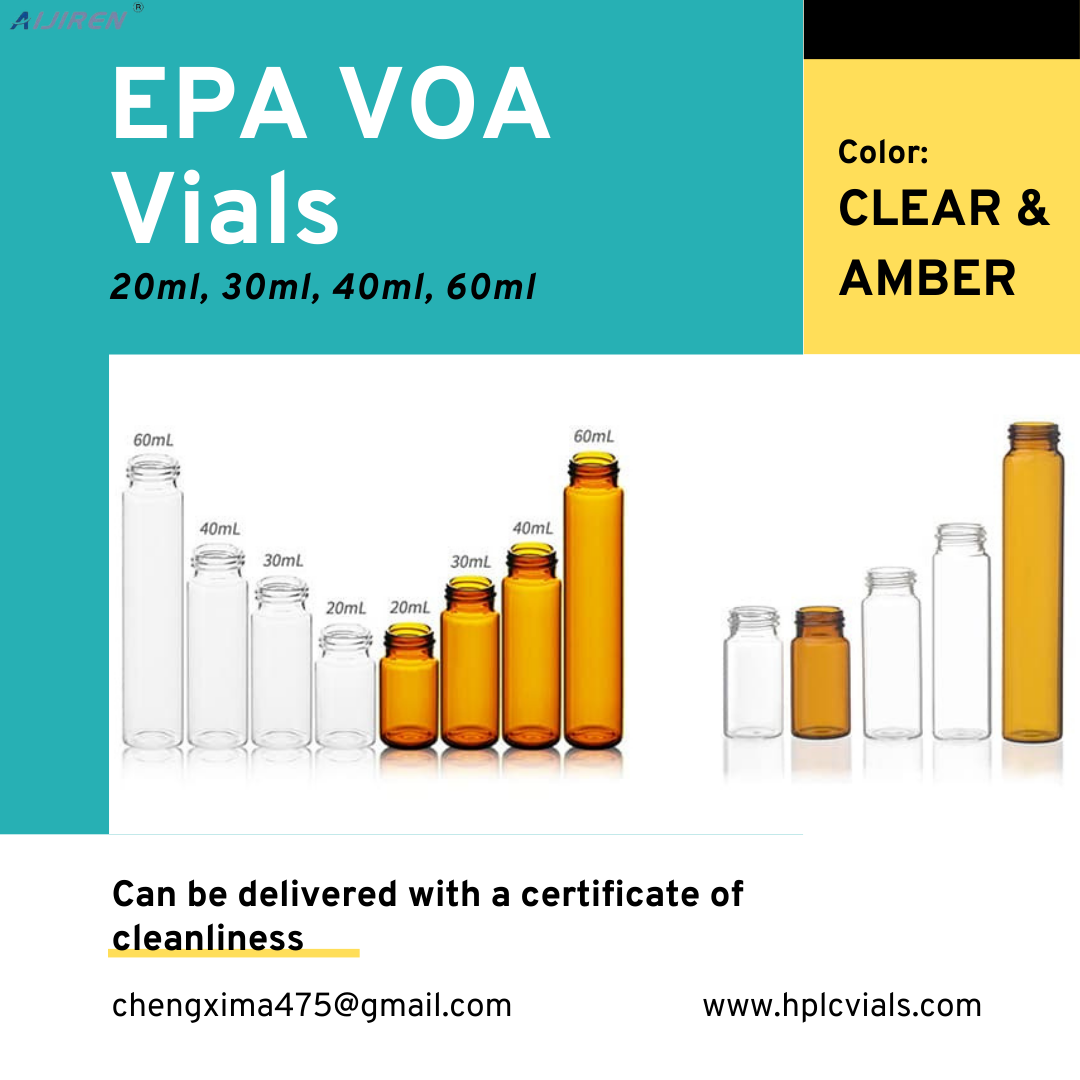 20ml headspace vialEPA sample vial