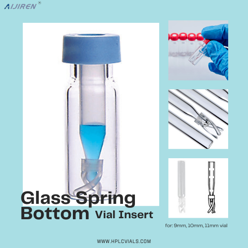 Spring bottom vial insert--Aijiren Autosampler Vials