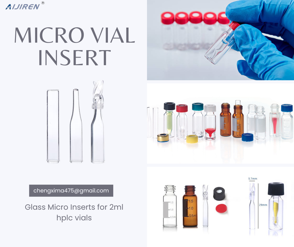 20ml headspace vialMicro Vial Insert