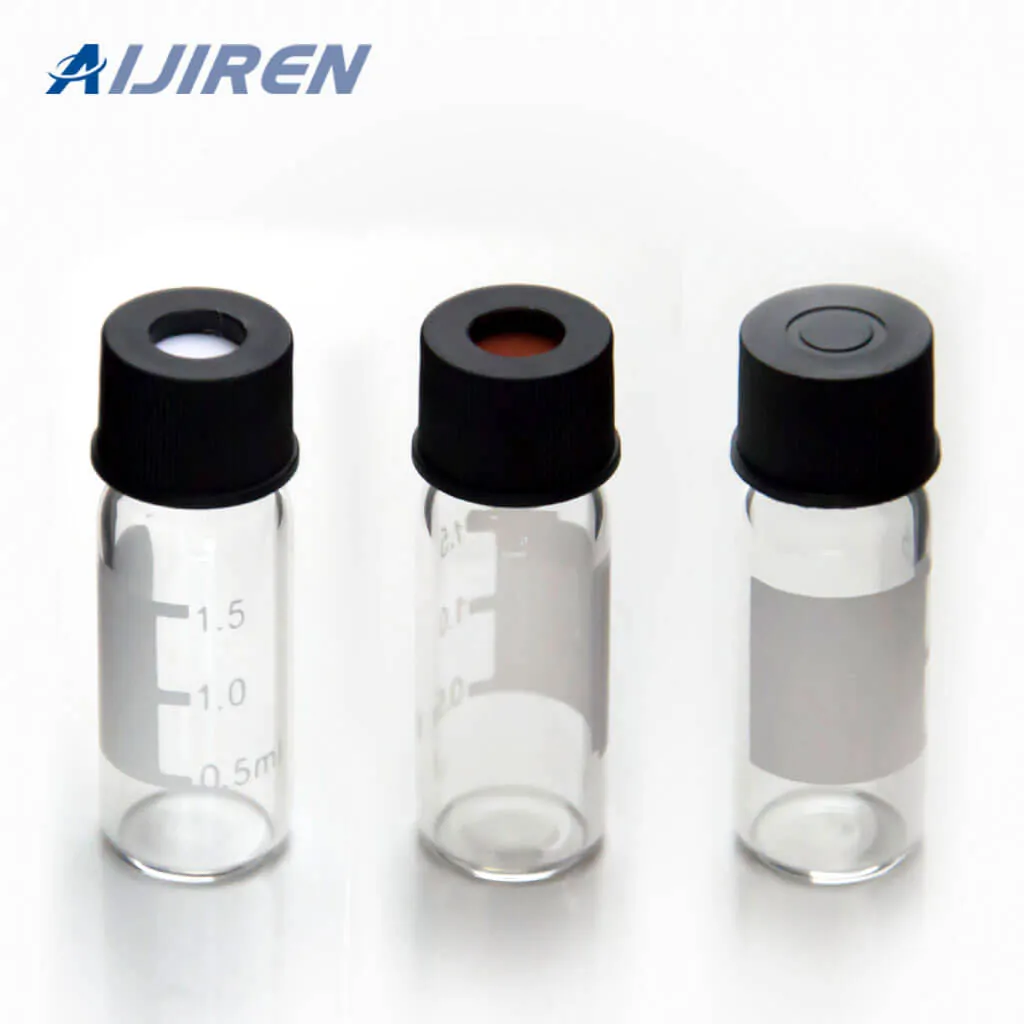 20ml headspace vialClear Glass Vial with Label Area