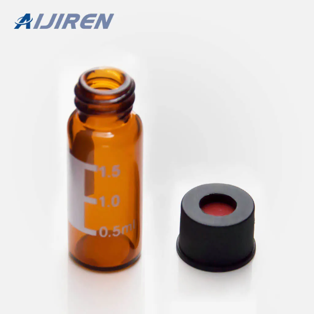 20ml headspace vialAmber Glass Vial with Label Area