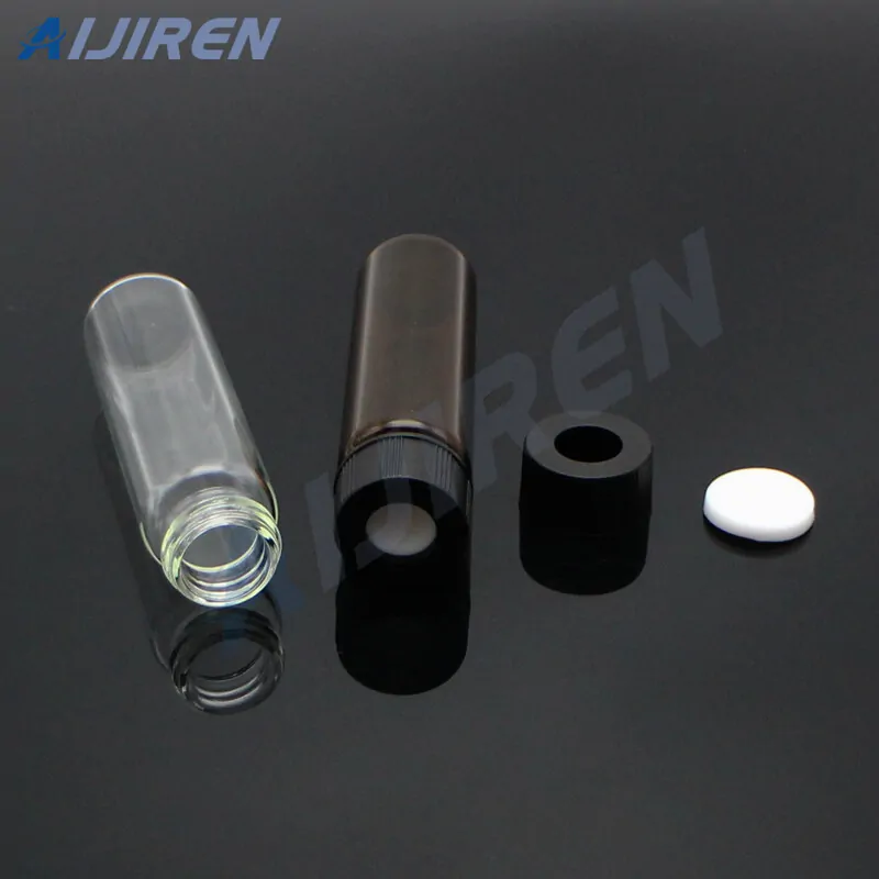 20ml headspace vialAmber Glass Vial with Label Area
