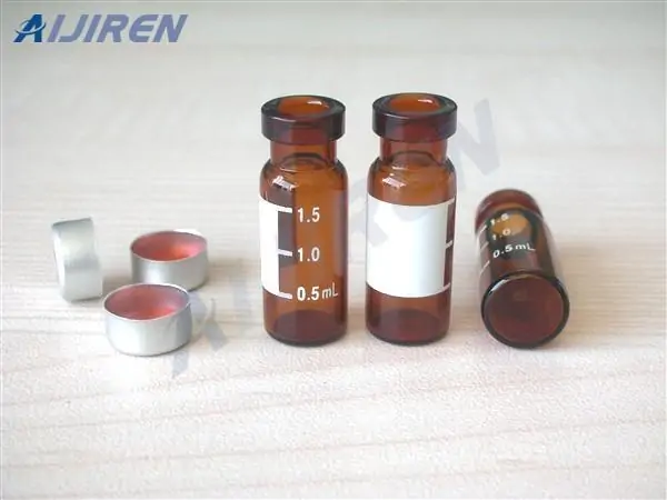 20ml headspace vial11mm Glass Vial with Label Area