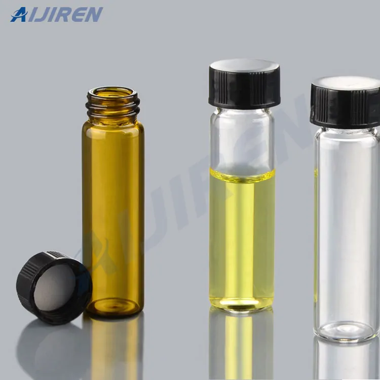15mm Clear&Amber Glass Storage Vial