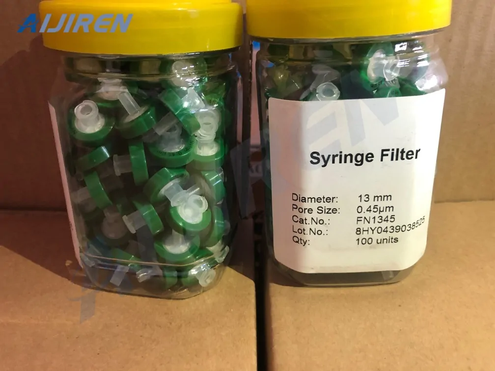 20ml headspace vial13mm Nylon Syringe Filter