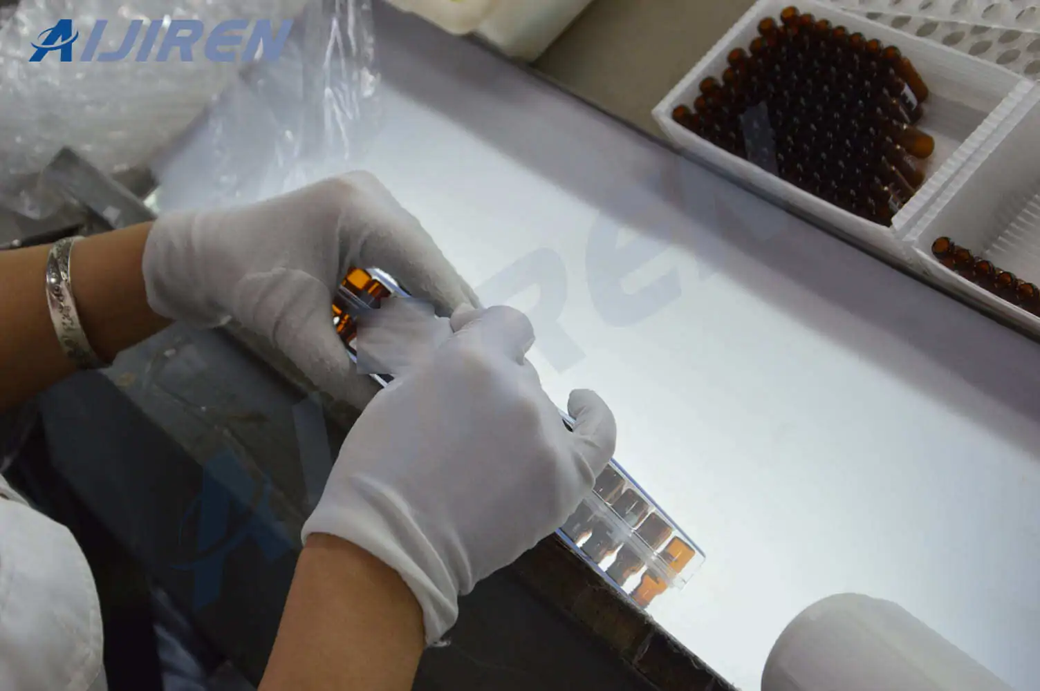 20ml headspace vialLabel the 8mm Amber Vial Package