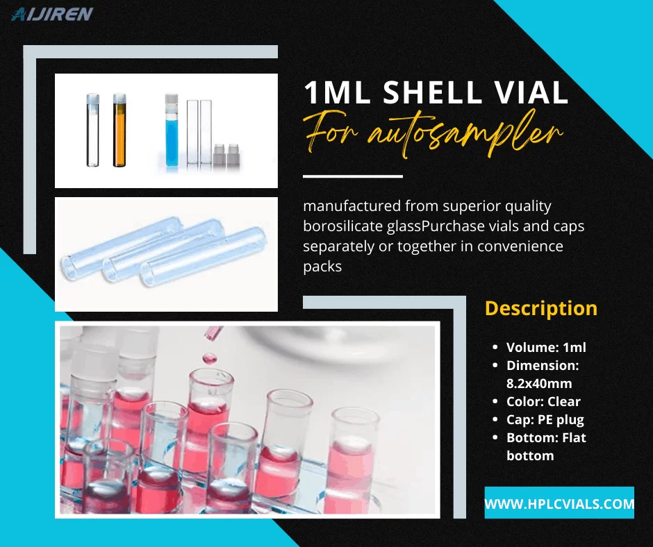 20ml headspace vial1ml Shell Vial