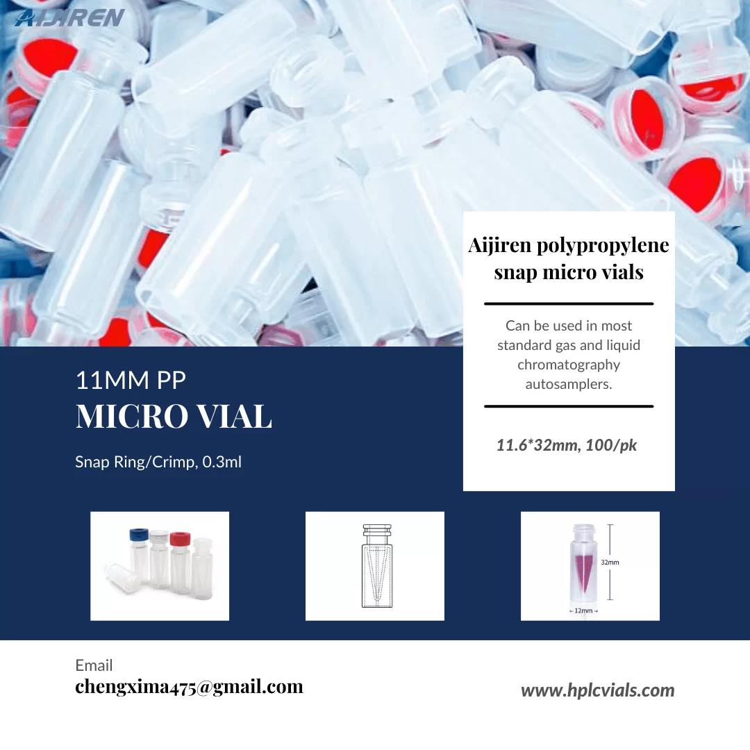 20ml headspace vial11mm PP Micro Vial
