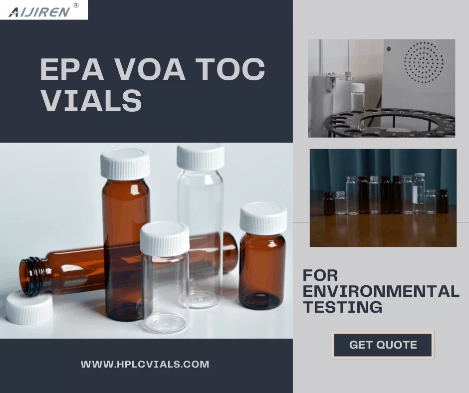 20ml headspace vialEPA VOA vials