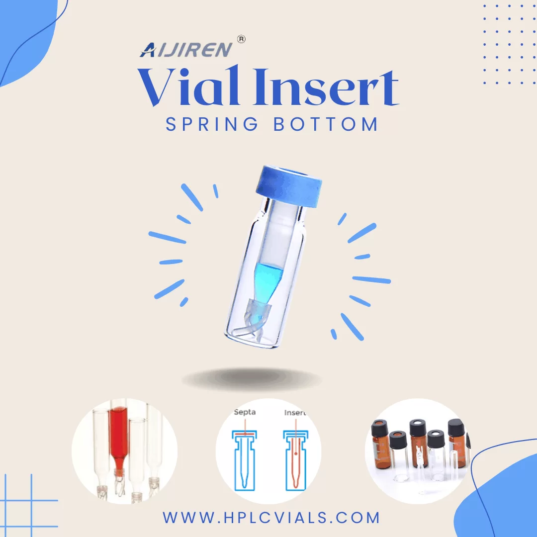 20ml headspace vialSpring-bottom sample vial insert