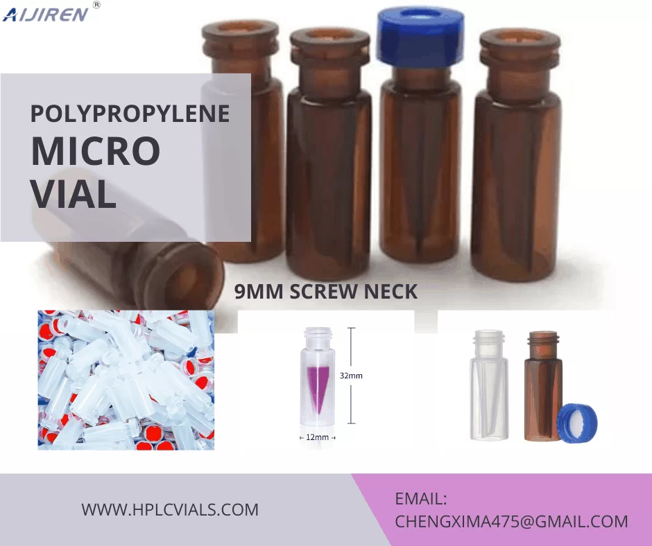20ml headspace vialHPLC Polypropylene Micro Sample Vial