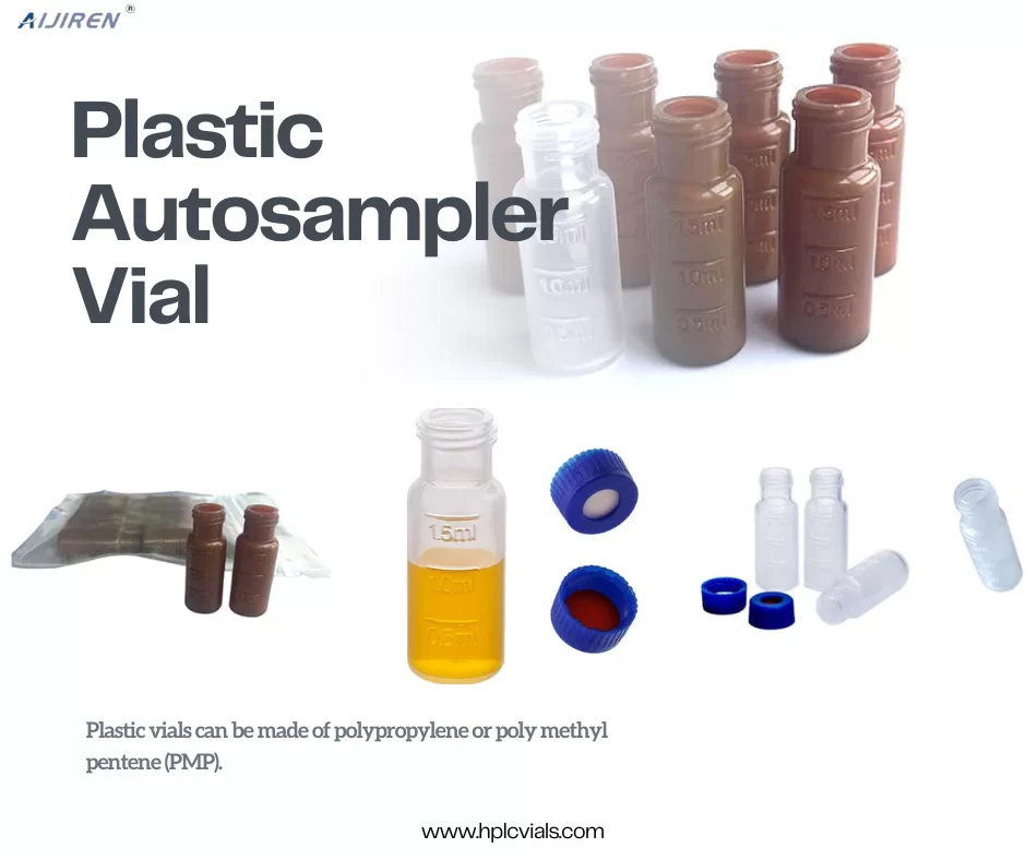 20ml headspace vialPlastic automatic sampling vial
