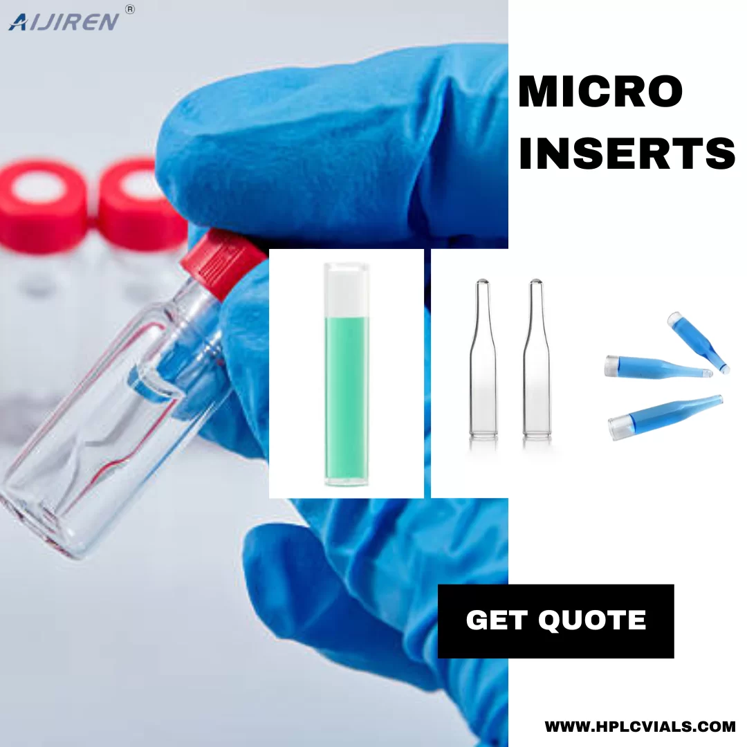 20ml headspace vialHPLC Vials Micro Inserts