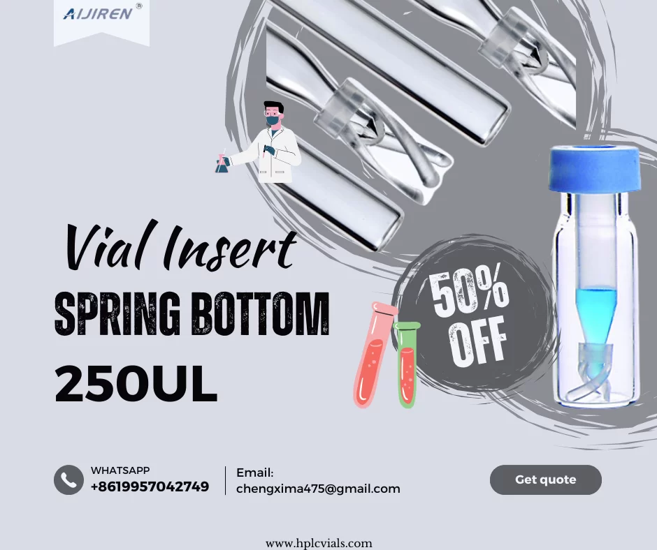 20ml headspace vialSpring-bottom micro-insert