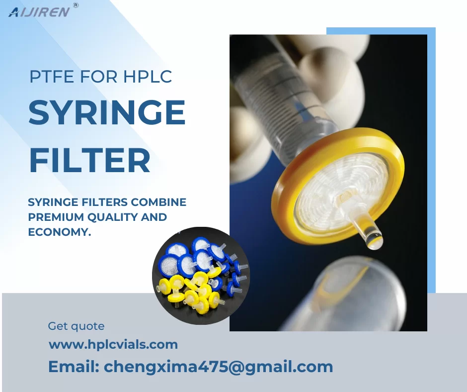 20ml headspace vialSyringe Filters