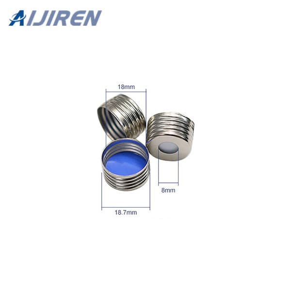 Aijiren Sampler Vial18mm Magnetic Precision Screw Metal Cap&Septa